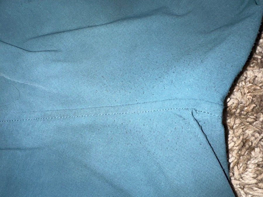 Blue Kerrits crossover breeches