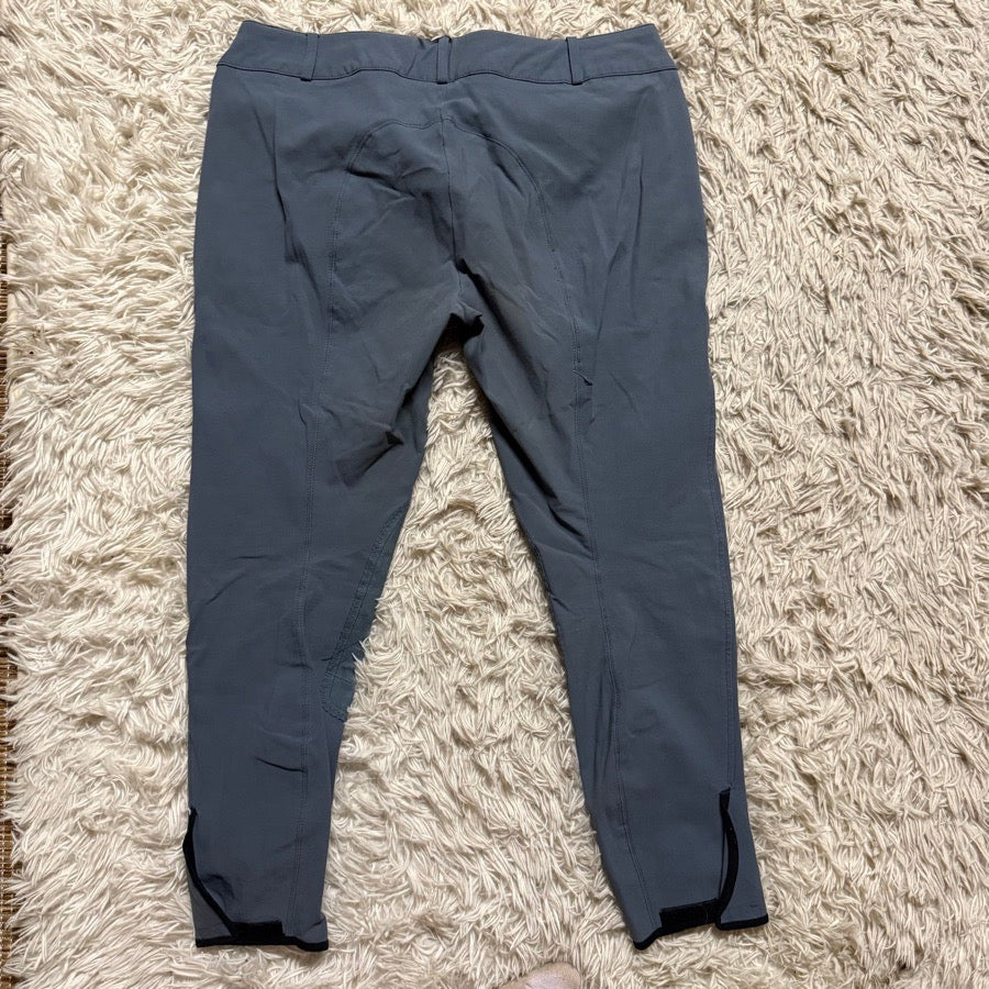 Women’s Size 34 Blue Pikeur Knee Patch Horseback Riding Breeches