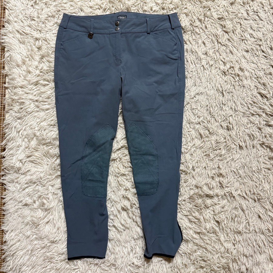 Women’s Size 34 Blue Pikeur Knee Patch Horseback Riding Breeches