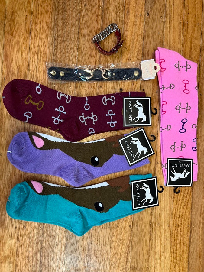 Socks and bracelets