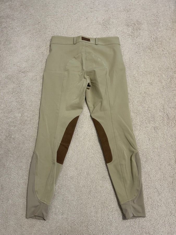Dover Saddlery Tan Show Breeches