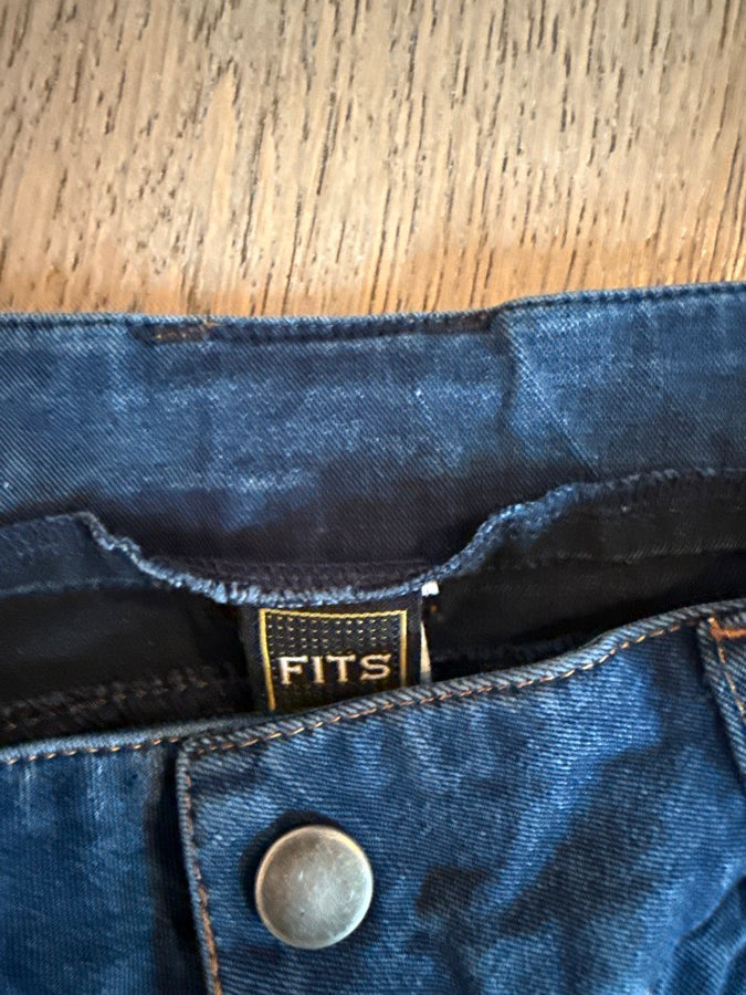 FITS Riding Full Seat Denim Breech Size Medium