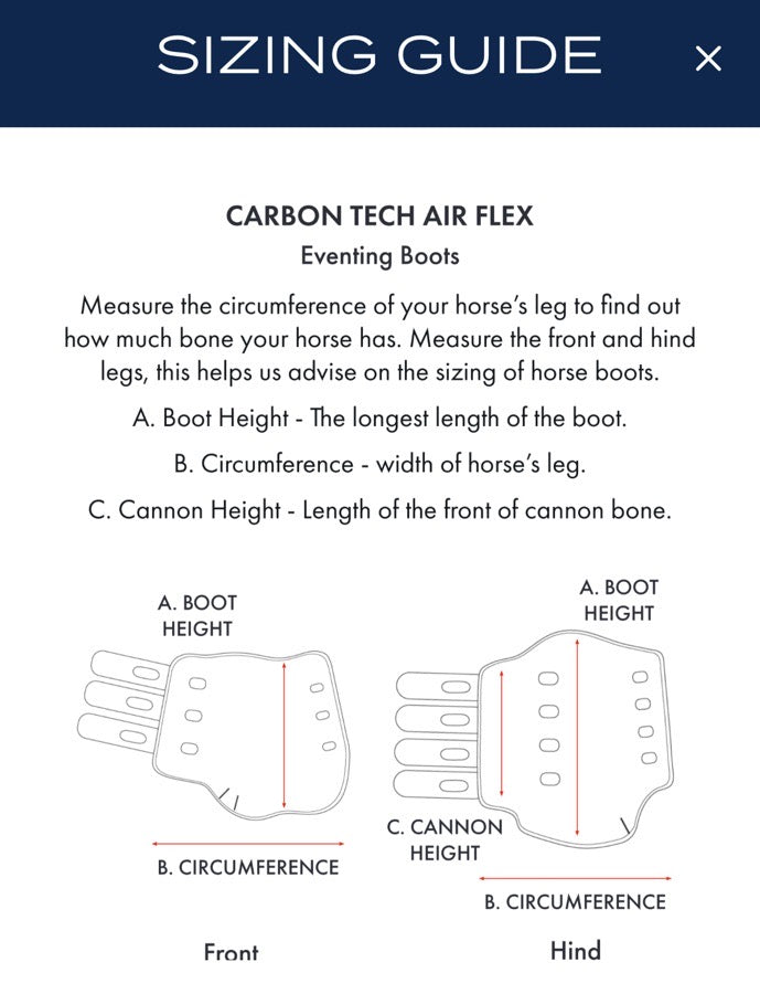 Premier Equine Carbon Tech Air Flex Hind XC boots