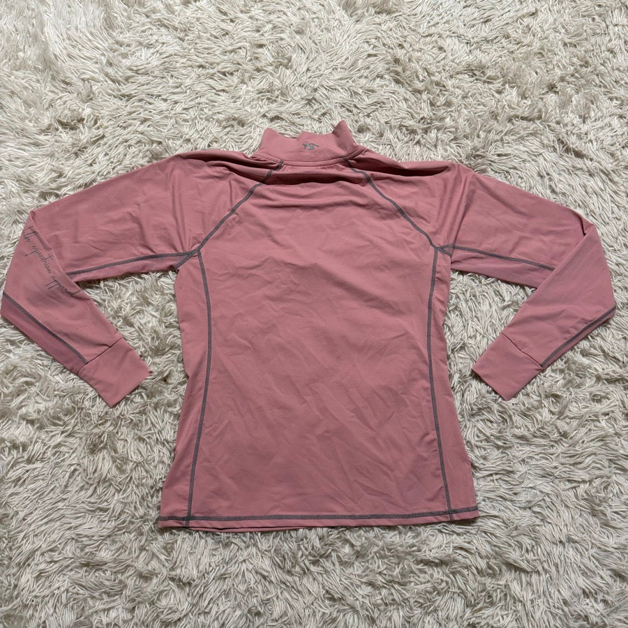Women’s Large Pink HLH Long Sleeve Horseback Riding Sunshirt. Good Condition.