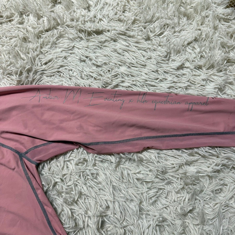 Women’s Large Pink HLH Long Sleeve Horseback Riding Sunshirt. Good Condition.