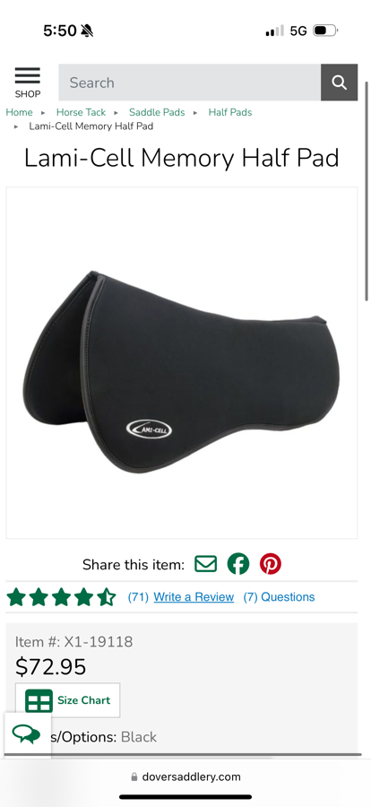 Lamicell half pad