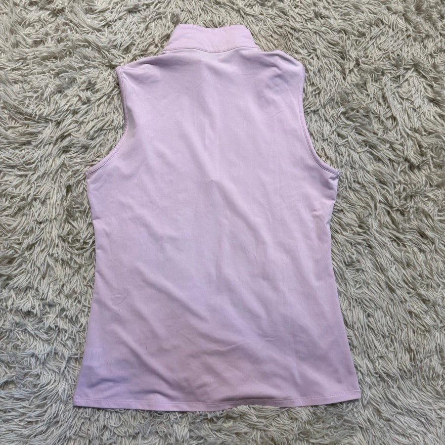 RJ CLASSICS Women’s Large Pink RJ Classics Sleeveless Horseback Riding Sunshirt. Good Cond. (4)