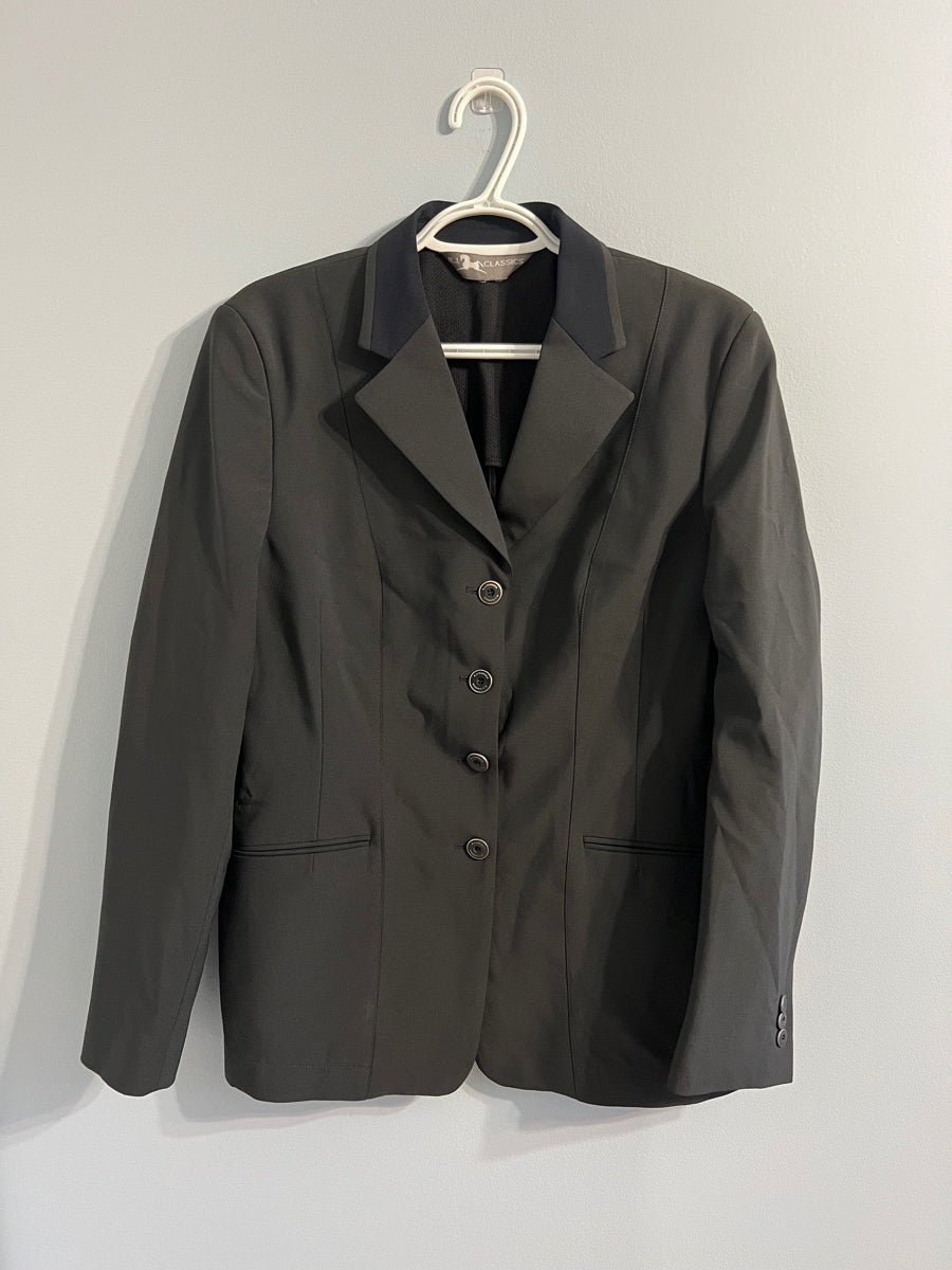 16 RJ Classic charcoal show coat