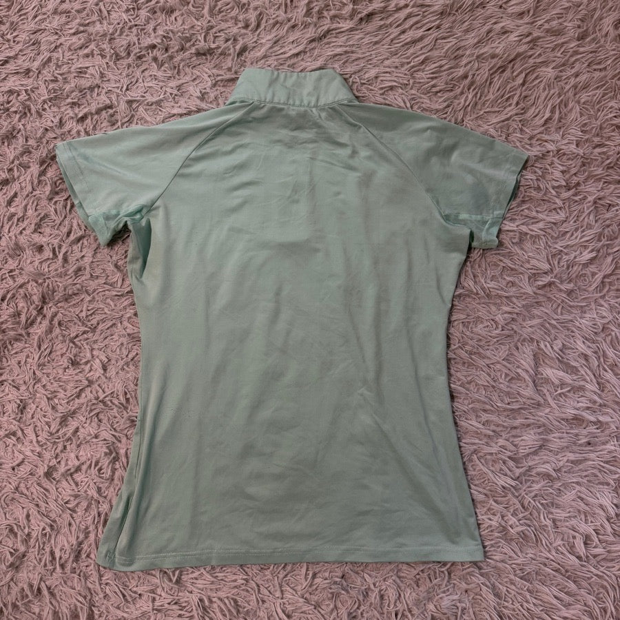 SMARTPAK Women’s Medium Mint Green Smartpak Short Sleeve Horseback Riding Sunshirt (3)