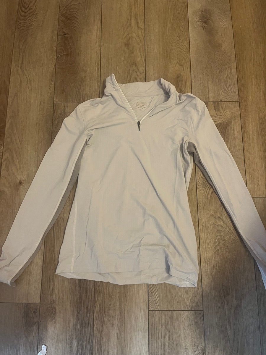 Women’s XS Dover Saddlery Cool Blast Long Sleeve - White
