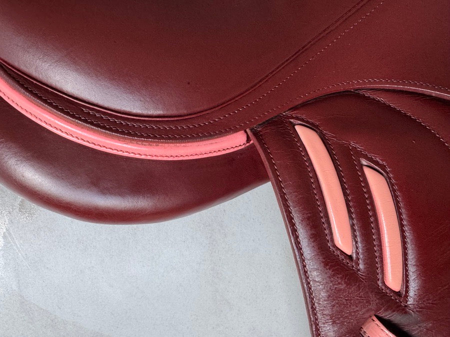 DEVOUCOUX 17” Devoucoux Biarritz Lab Saddle - 2017 - 1 Flaps - Full Buffalo (5)