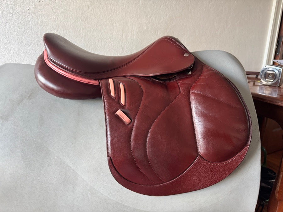 DEVOUCOUX 17” Devoucoux Biarritz Lab Saddle - 2017 - 1 Flaps - Full Buffalo (3)