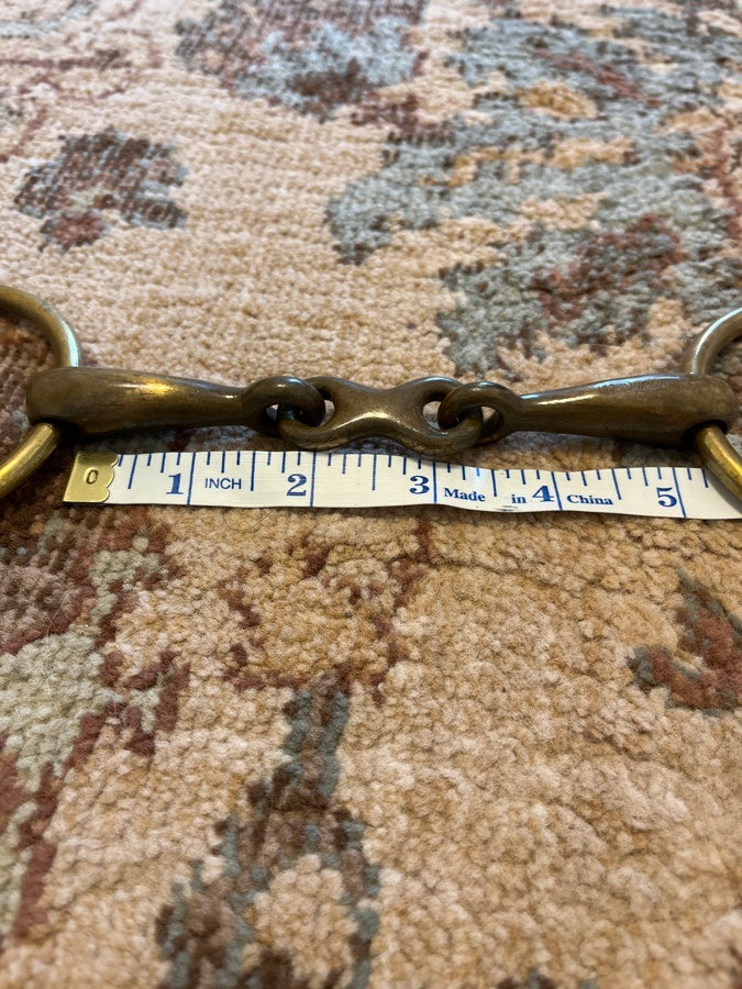 Herm Sprenger aurigan loose ring training snaffle 5”