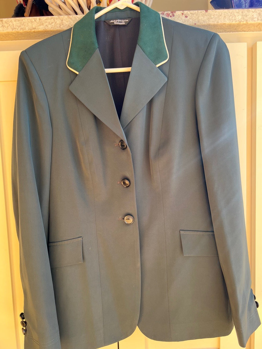 Grand Prix Show Jacket- Hunter Green