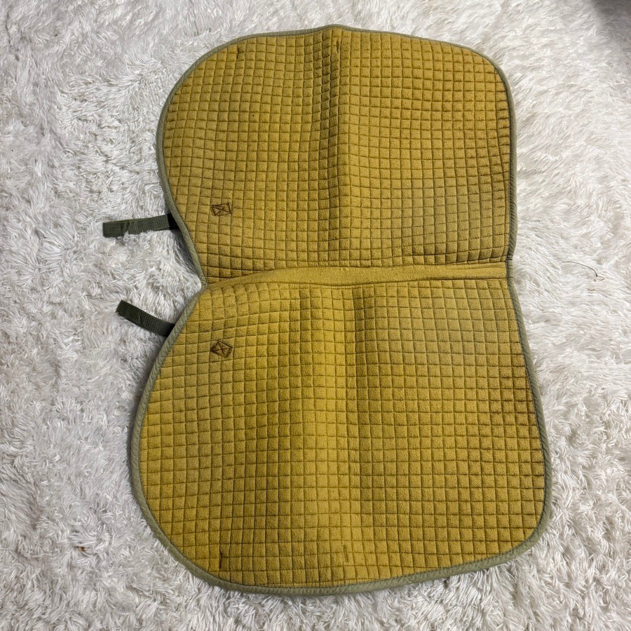 OTHER Green PRI Quilted English Horseback Riding Saddle Pad (4)