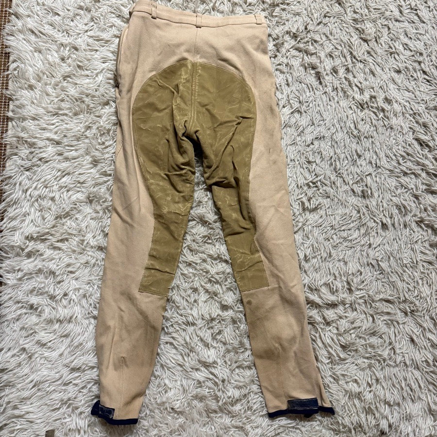 Women’s Size 26L Tan Miller’s Full Seat Horseback Riding Breeches