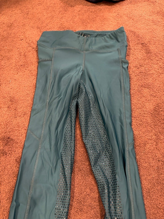 Green Full Seat Breeches