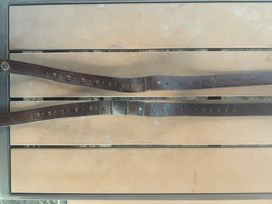 Wide stirrup leathers