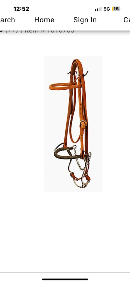 REINSMAN Reinsman Circle R Leather Bridle Set