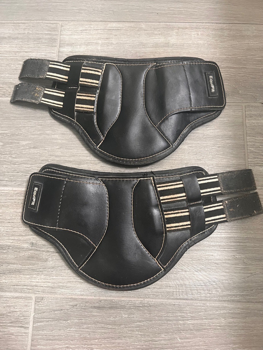 Equifit Multi-eq Short Hind Boots in Black with Sheepswool Lining
