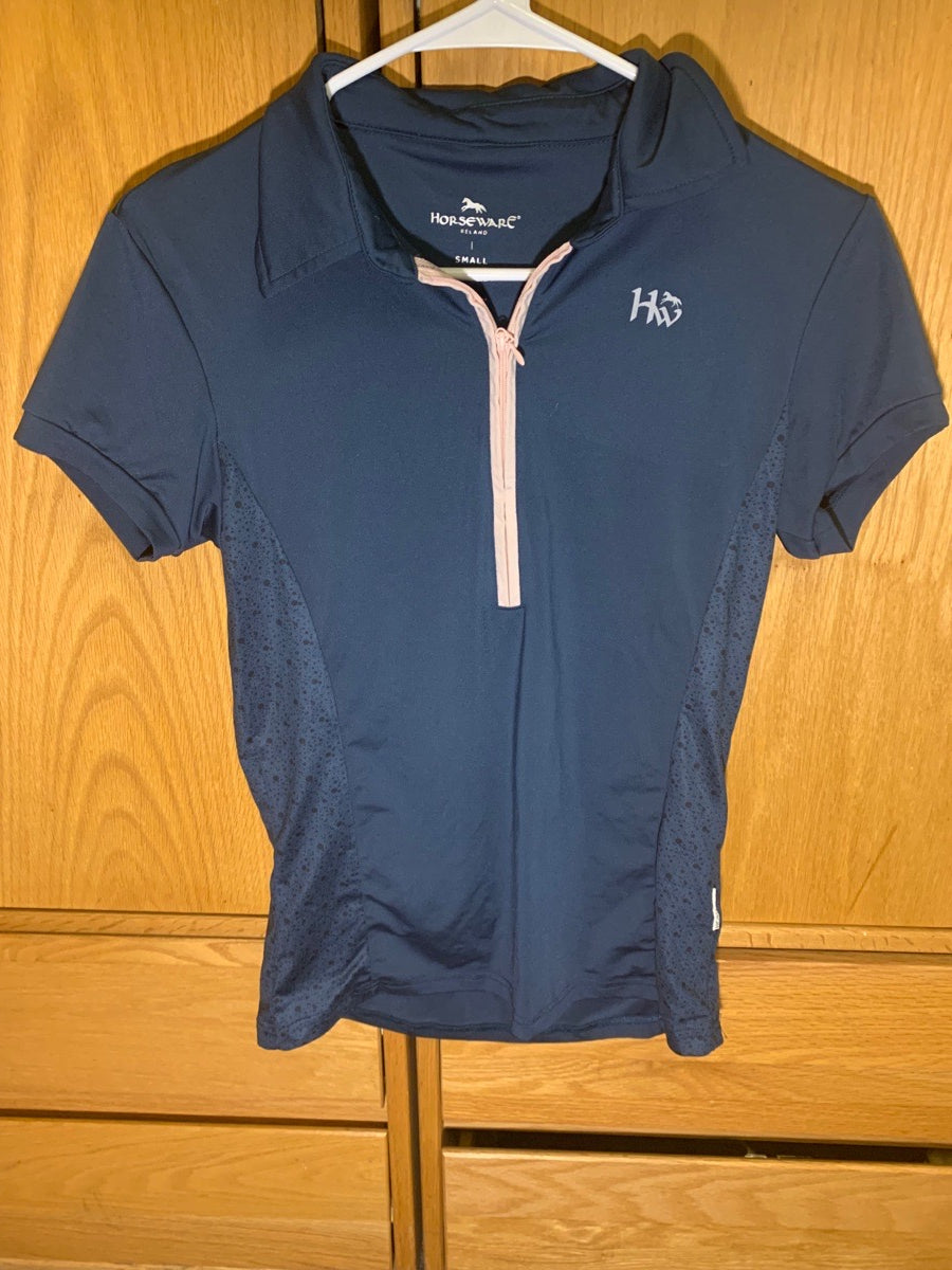 Blue/Pink Horseware Ireland T-Shirt