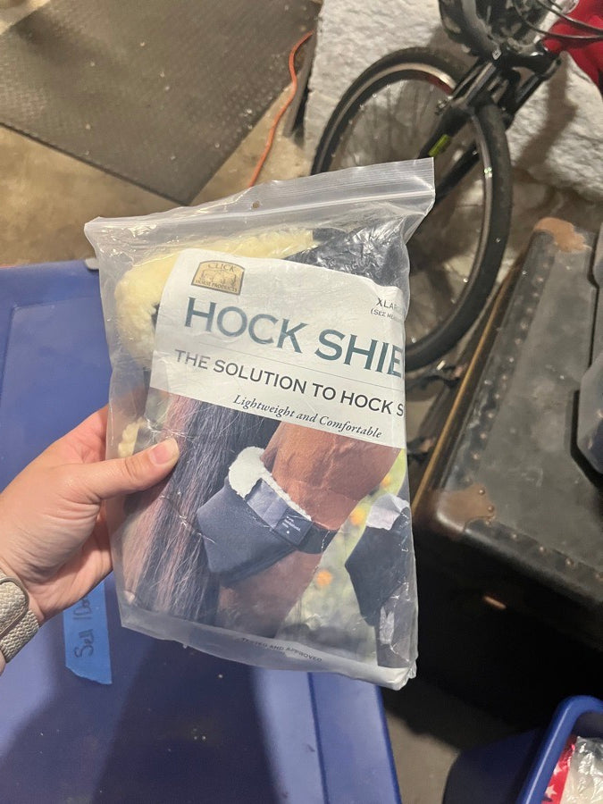 Hock shield boots XL