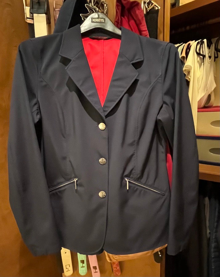 HORSEWARE IRELAND Horseware Navy Ladies’ Competition Coat (2)