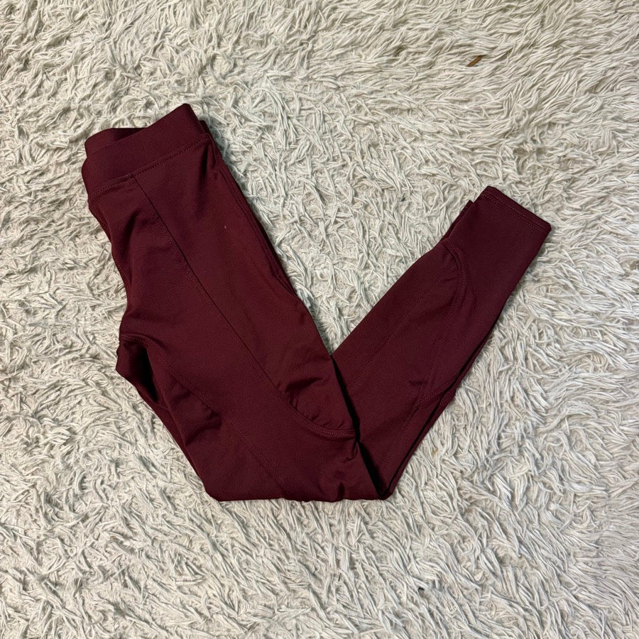 Women’s Size 10 Burgundy Goldstar Equestrian Full Seat Horseback Riding Breeches