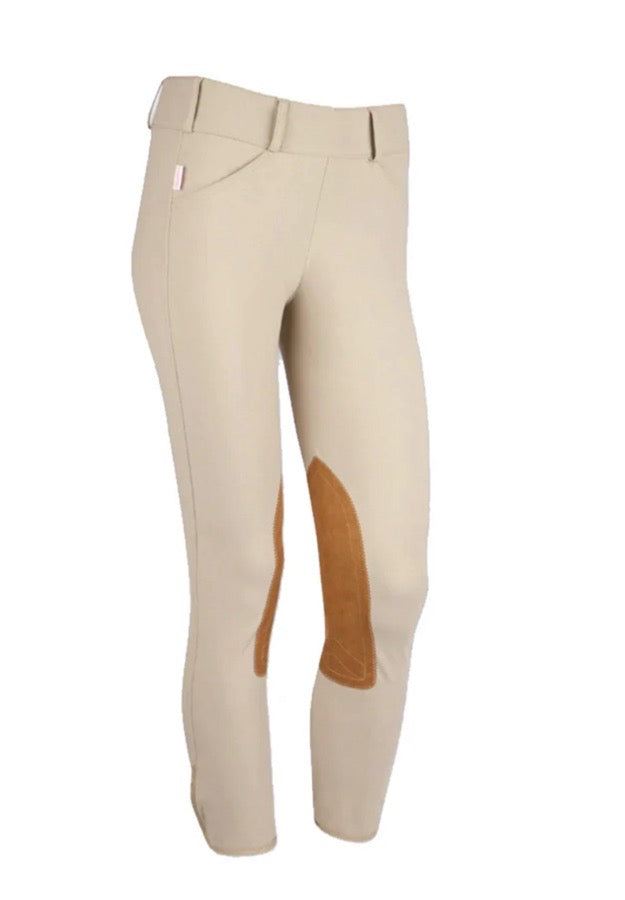 Tan size 26 Tailored Sportsman side-zip breeches