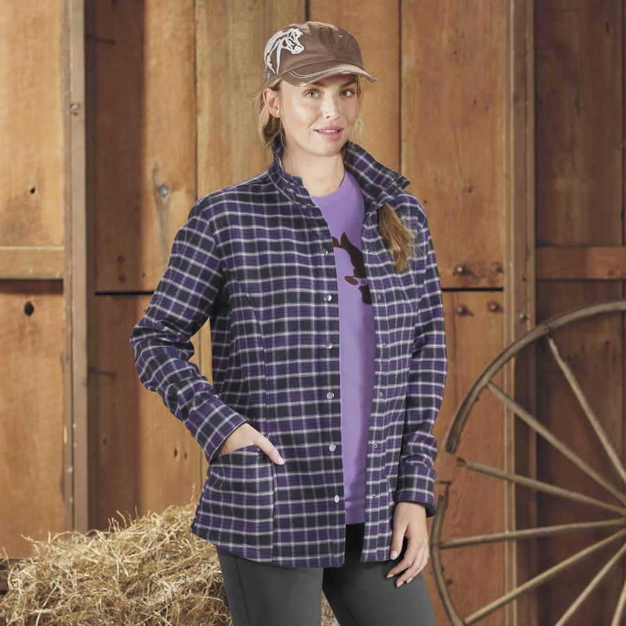 Kerrits Flannel Barn Jacket - M - New!
