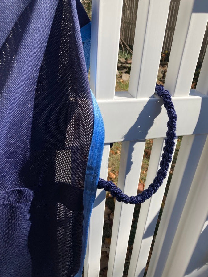 Saratoga Horseworks Scrim- navy/lt.blue-76”