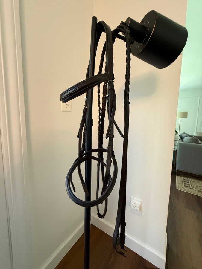 JOSEPH STERLING NEW W/ DEFECT Oversize Joseph Sterling Hunter Bridle w/XL Reins
