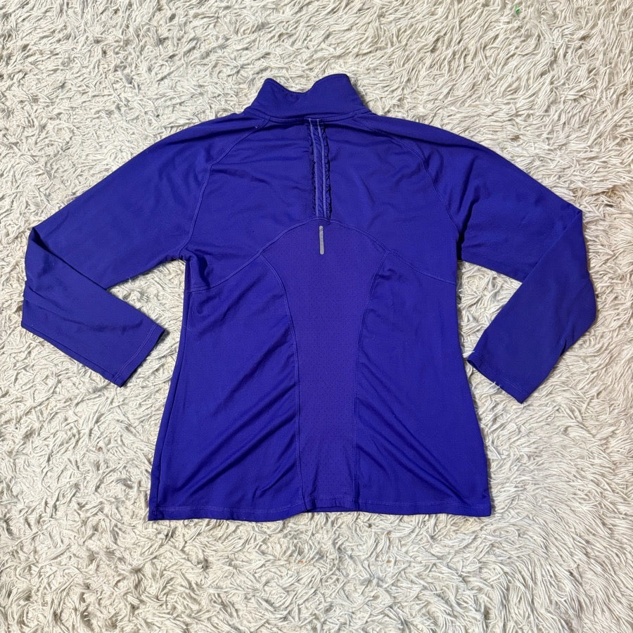 CHAMPION Women’s Medium Purple Champion Long Sleeve Horseback Riding Athletic Shirt