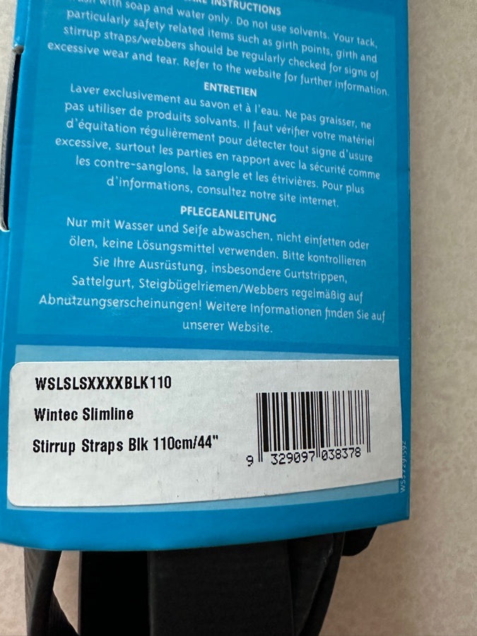 Wintec Slimline Stirrup Straps