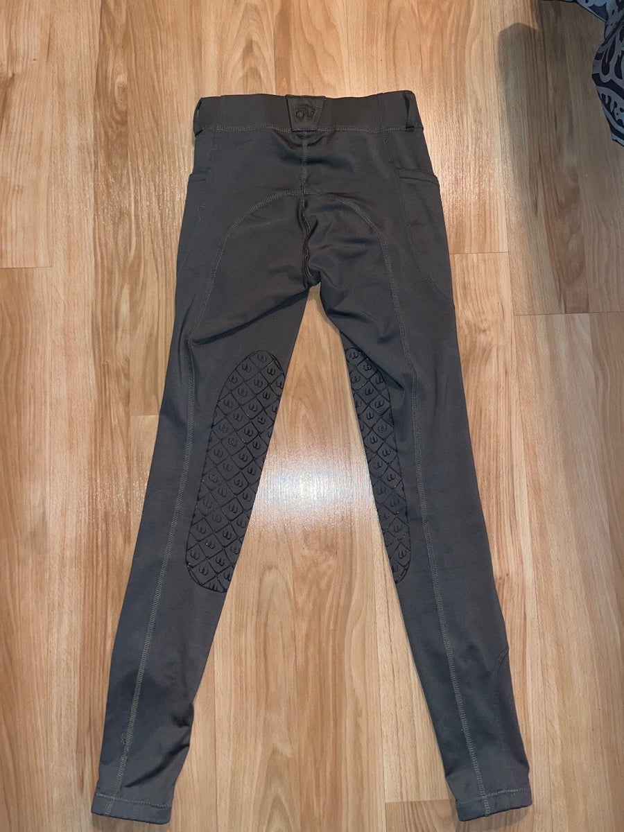 Size XS (24) Olive Ovation Riding Tights
