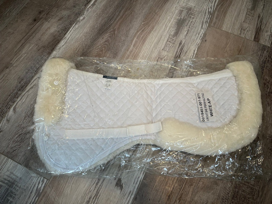 Sheepskin half pad
