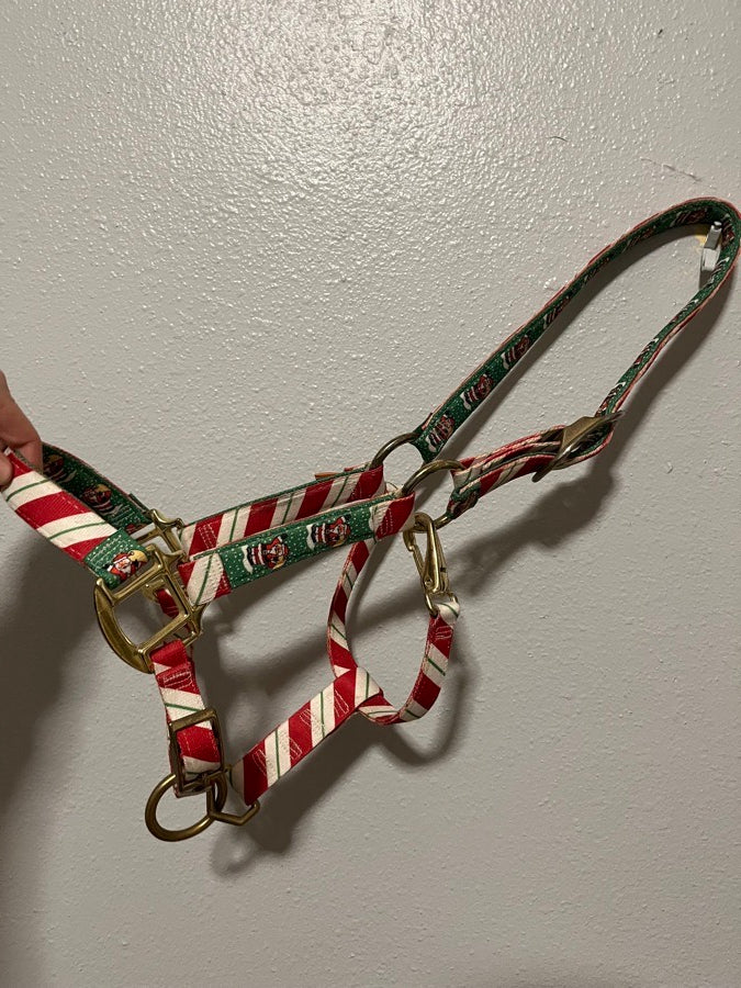 Pony Christmas halter