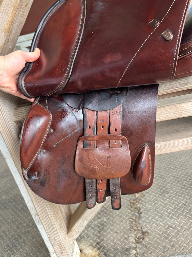 PRESTIGE 17” Prestige Paris Jumping Saddle (7)