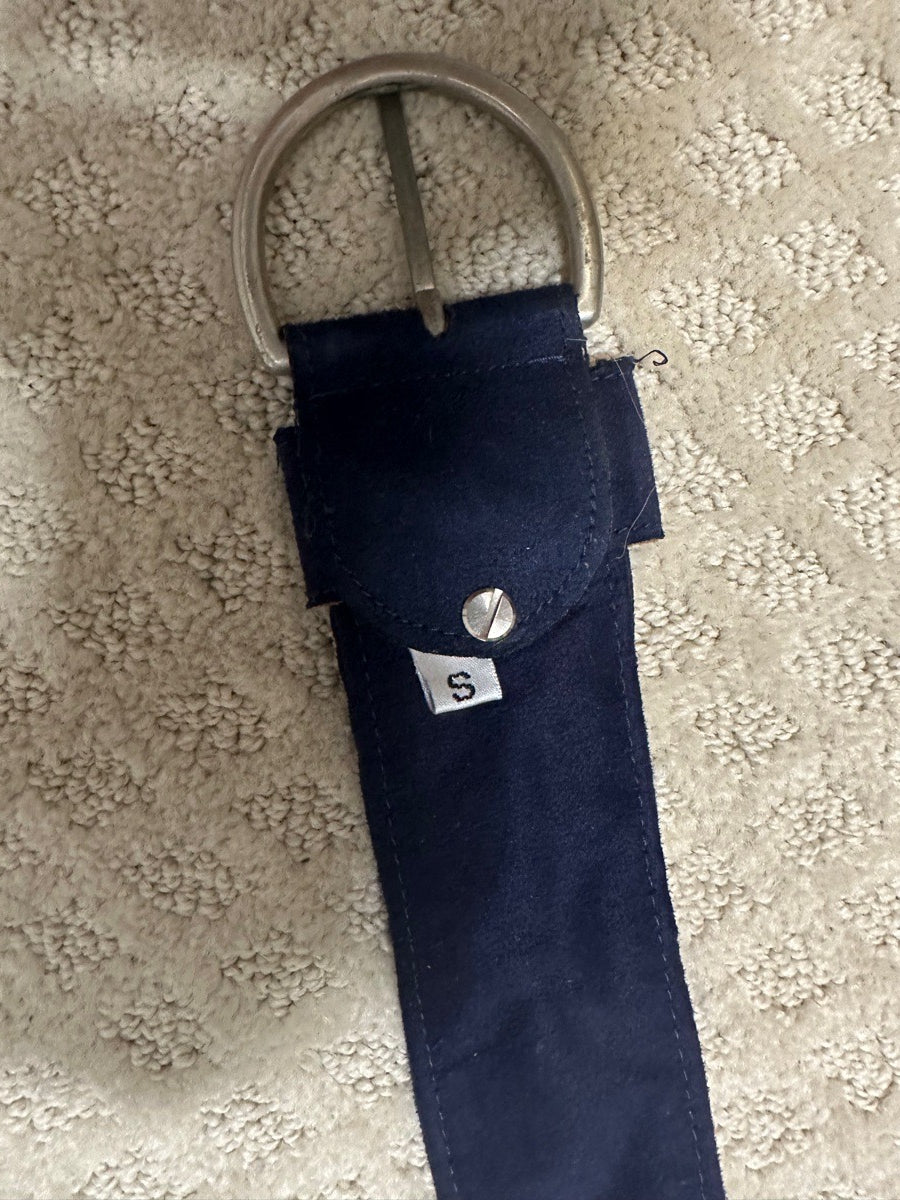 Navy Blue Equine Couture Belt