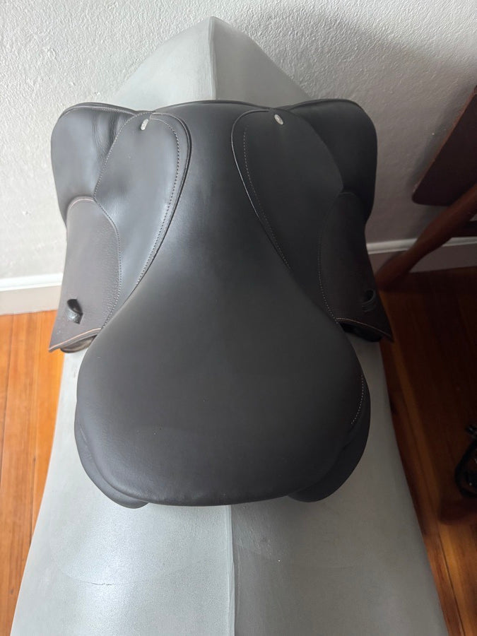 VOLTAIRE 16.5” 2021 Voltaire Palm Beach Saddle - 1A - Grained Buffalo - MINT (6)