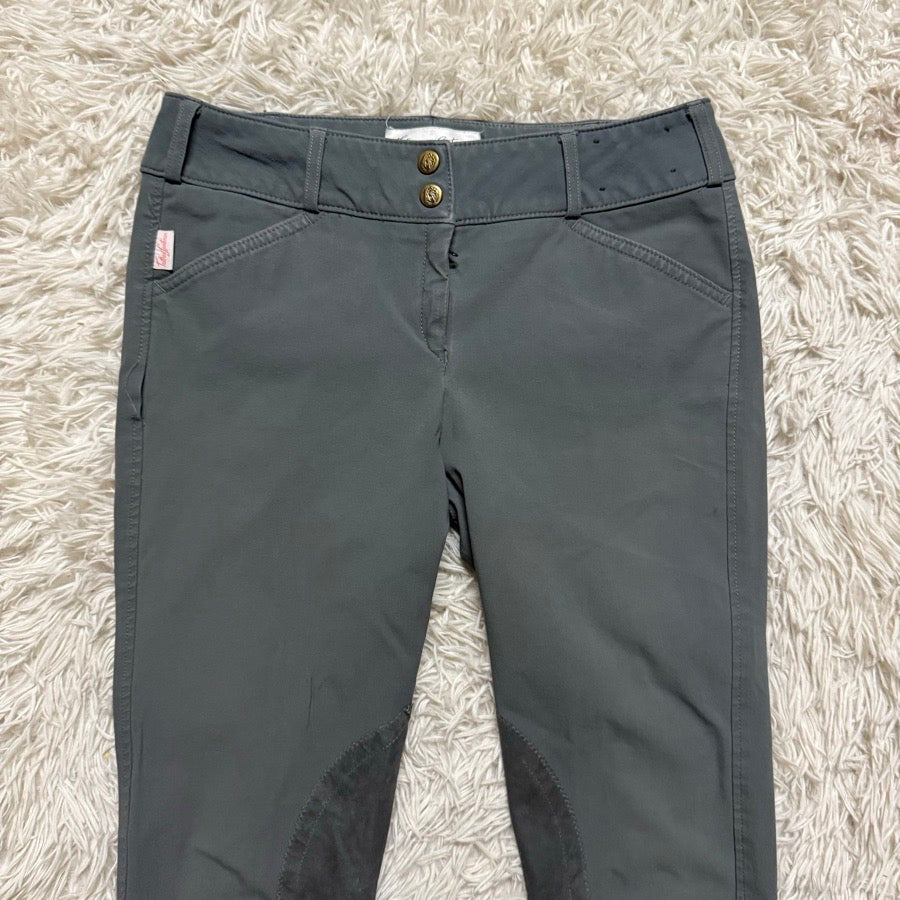 Women’s Size 28 Moss Tailored Sportsman Knee Patch Horseback Riding Breeches