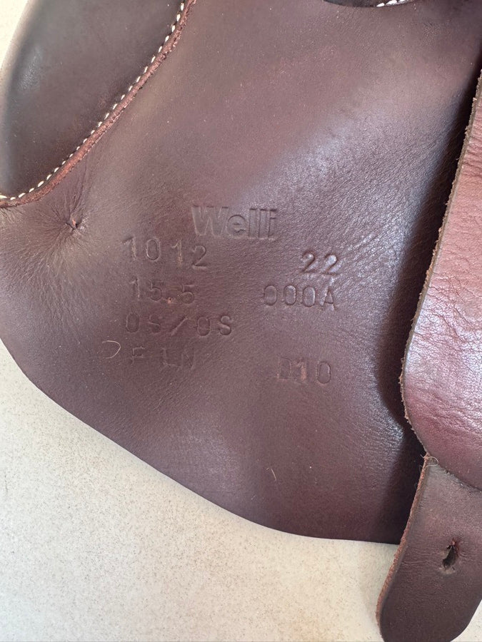 VOLTAIRE 15.5” 2022 Voltaire Welli Child / Pony Saddle - Full Buffalo - MINT! (4)