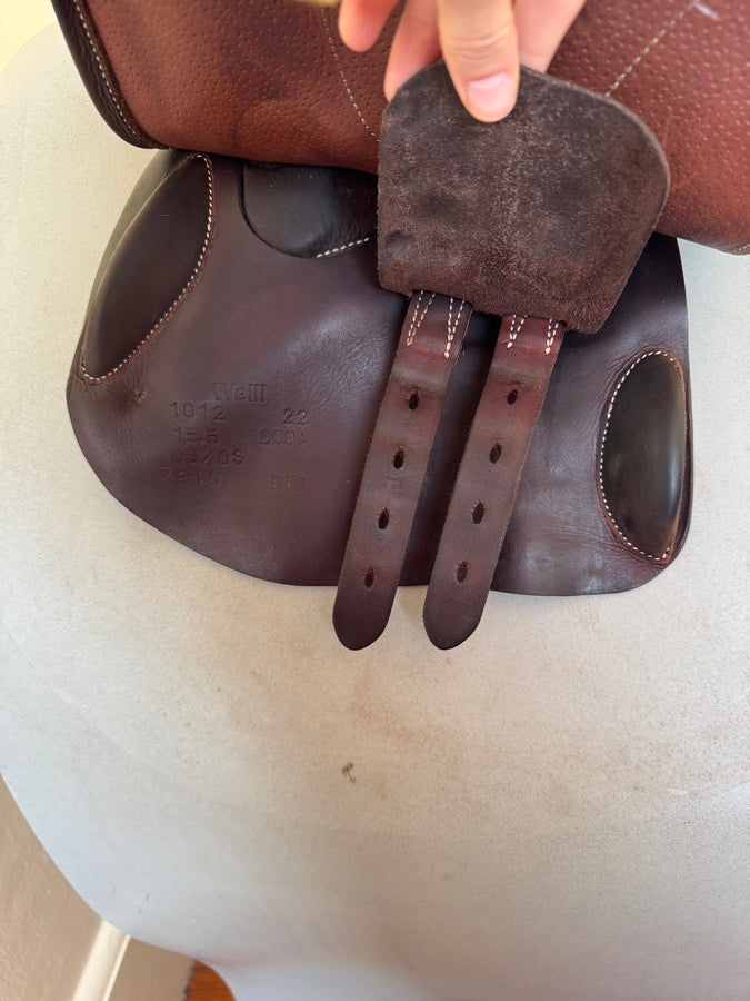 VOLTAIRE 15.5” 2022 Voltaire Welli Child / Pony Saddle - Full Buffalo - MINT! (5)