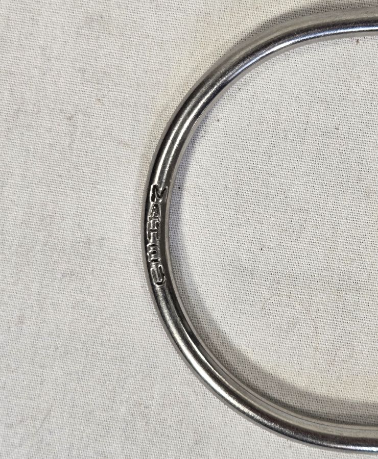MAHEU Maheu Single Jointed Snaffle Dee (Pony) - 4.5" (3)