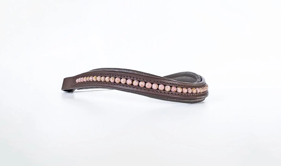 OTHER Rose Gold Beaded Browband
