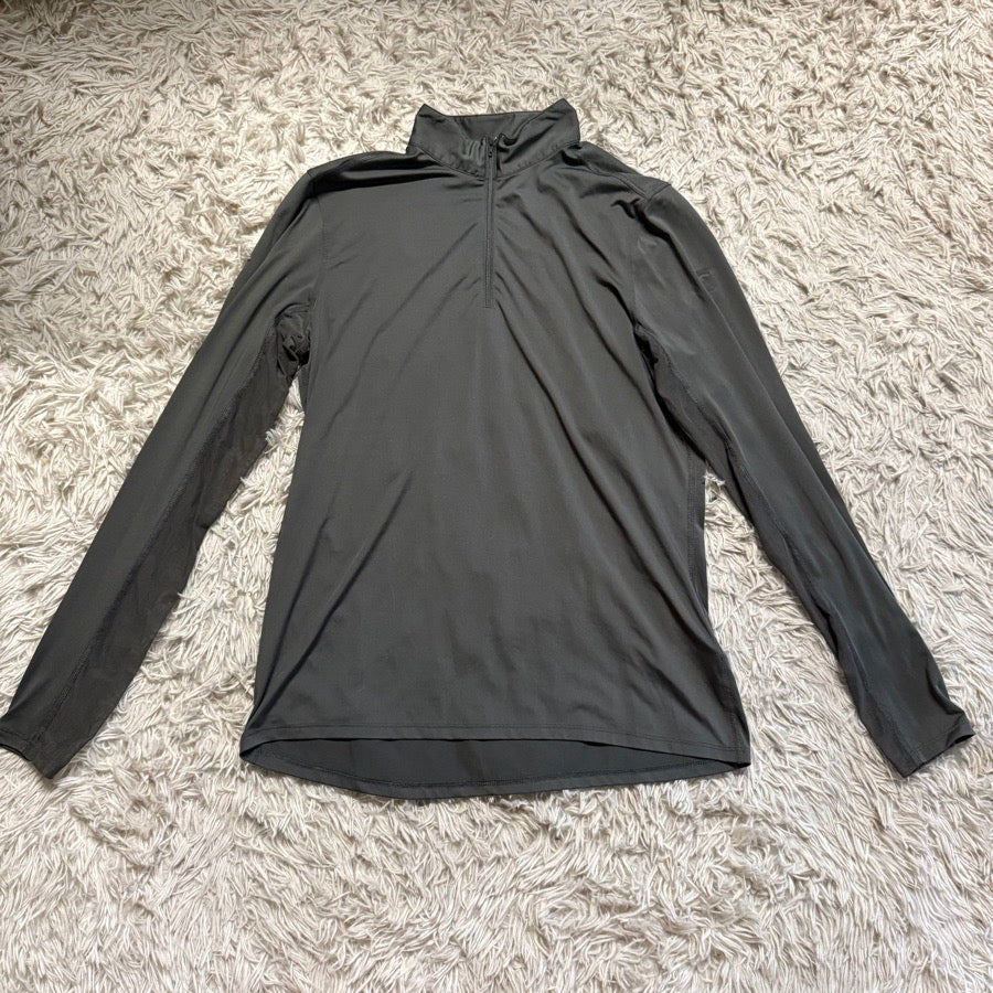 RIDING SPORT Women’s Large Green/Grey Riding Sport Long Sleeve Horseback Riding Sunshirt