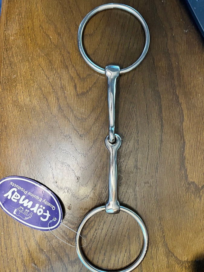 New o ring snaffle bit