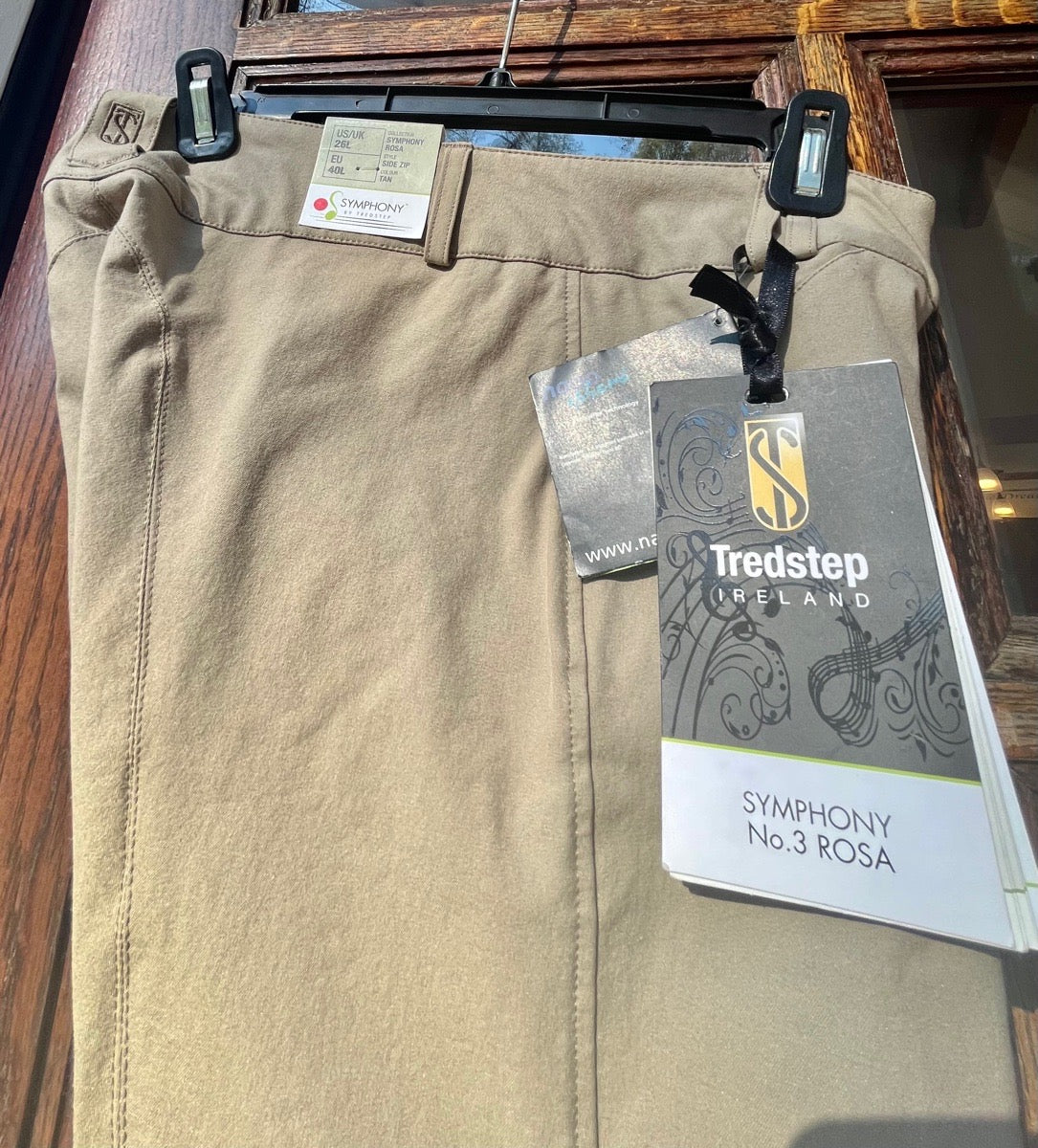 Brand New Tredstep Symphony Tan Breeches 26L