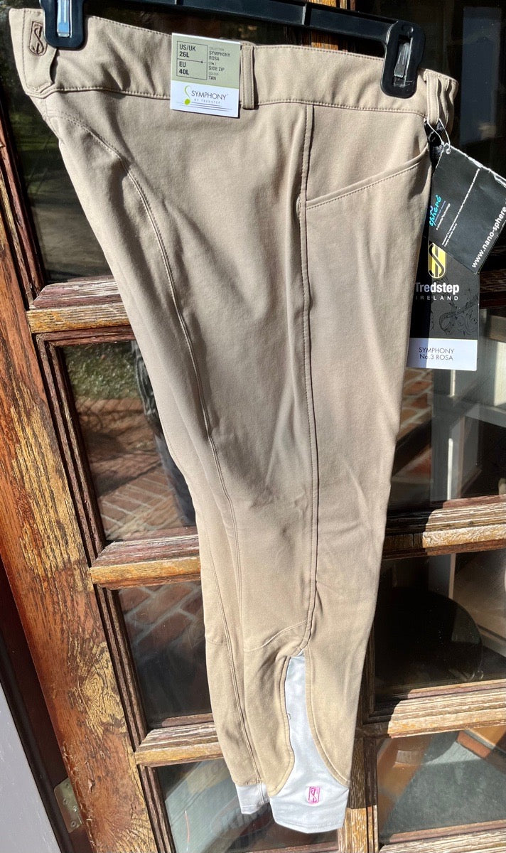 Brand New Tredstep Symphony Tan Breeches 26L