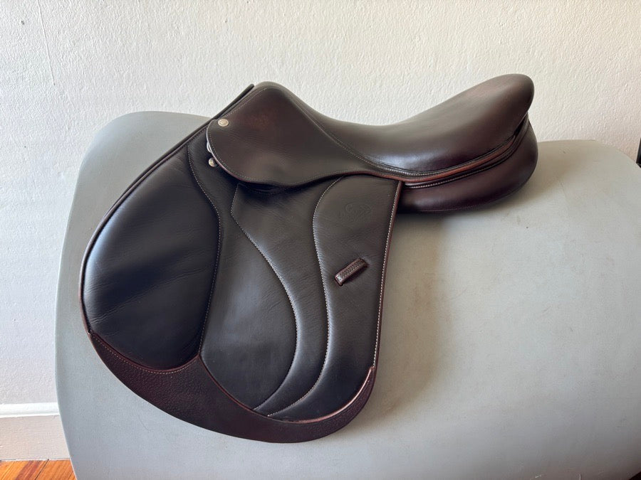 DEVOUCOUX 17” Devoucoux Biarritz O Saddle - 2010/ 2023 - Full Buffalo